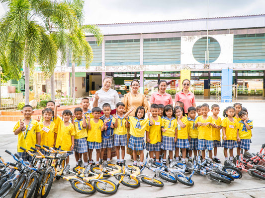 ส่งมอบจักรยานขาไถ “Meadow Balance Bike” รุ่น Step 12" และ 14" ให้โรงเรียนและศูนย์พัฒนาเด็กเล็กในจังหวัดอุตรดิตถ์