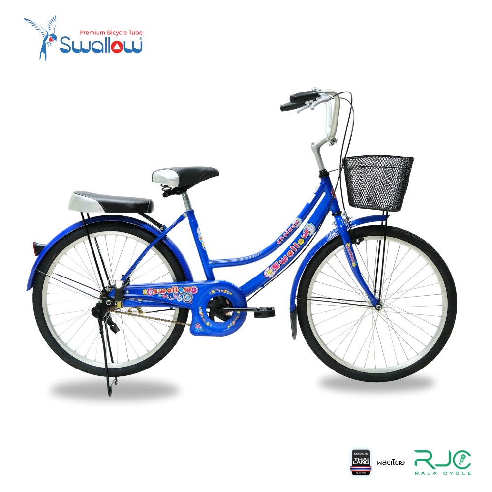 SWALLOW จักรยานแม่บ้าน รุ่น Cruiser 24" เบาะท้าย
