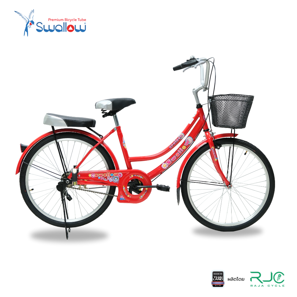 SWALLOW จักรยานแม่บ้าน รุ่น Cruiser 24" เบาะท้าย
