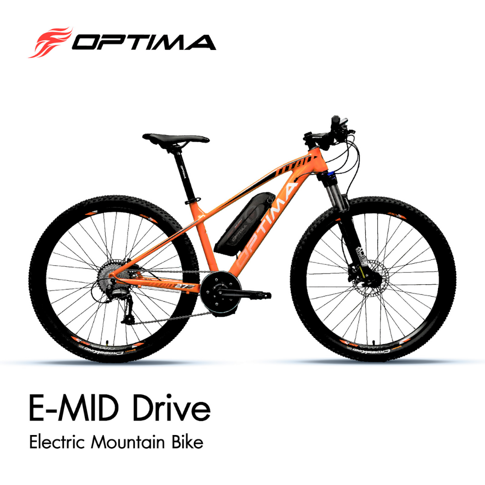 OPTIMA จักรยานเสือภูเขาไฟฟ้า eTitan ระบบ eMid Drive 350W