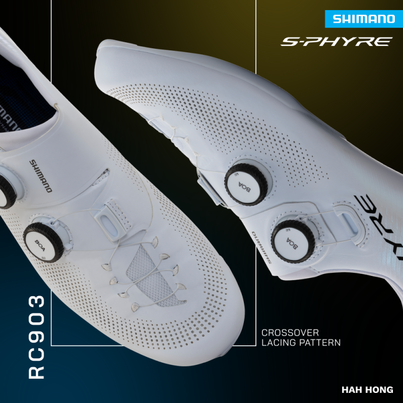 SHIMANO รองเท้า เสือหมอบ ROAD รุ่น RC903 Wide (SHRC903)