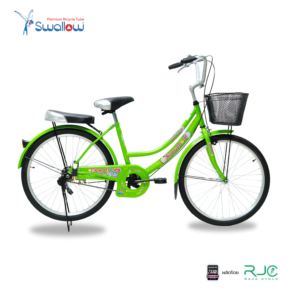 SWALLOW จักรยานแม่บ้าน รุ่น Cruiser 24" เบาะท้าย
