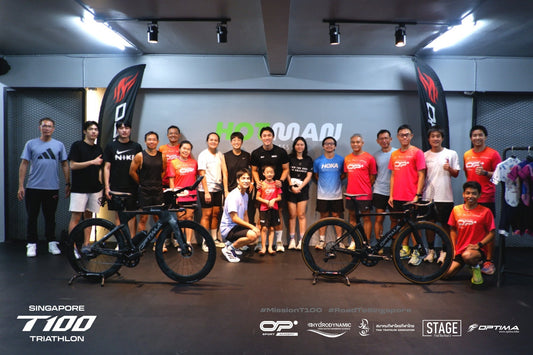 Strength Lab เตรียมพร้อม-ซ้อมนักไตรกีฬาไทยสู่ T100 Singapore 2026
