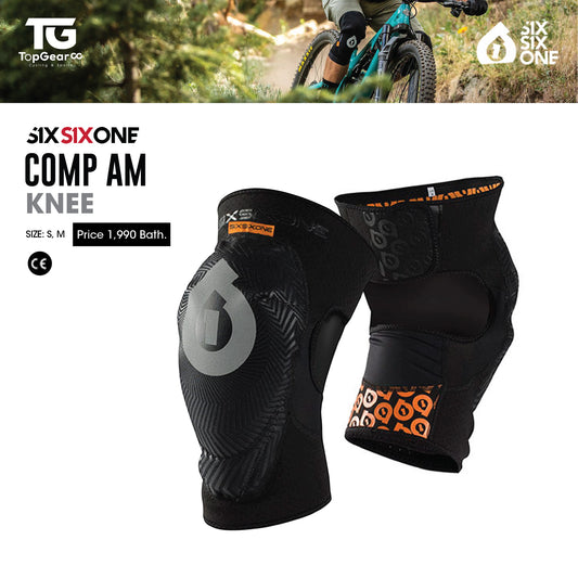 SIXSIXONE สนับเข่า 661 COMP AM KNEE - BLACK