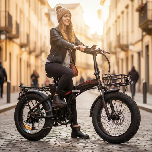 ARMONY จักรยานไฟฟ้า-พับได้-ล้อโต รุ่น ASSO 20" เกรดส่งออกยุโรป