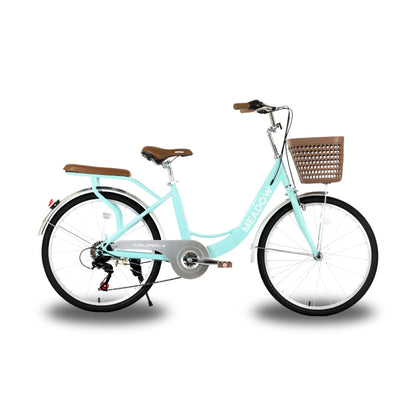 MEADOW จักรยานแม่บ้าน รุ่น AURA ล้อขนาด 24 นิ้ว (7 เกียร์)