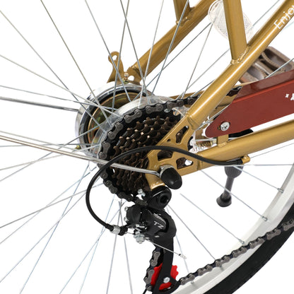 MEADOW จักรยานแม่บ้าน รุ่น AURA ล้อขนาด 24 นิ้ว (7 เกียร์)