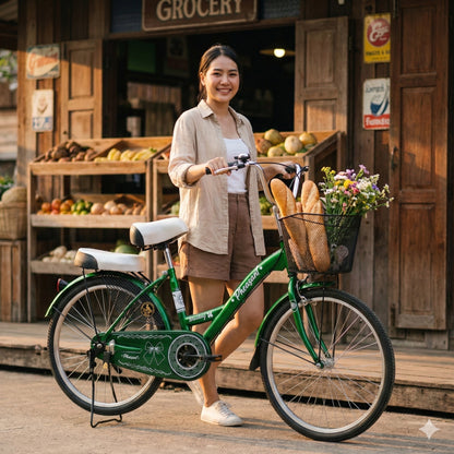PHEASANT จักรยานแม่บ้าน "เฟสสัน" รุ่น Bowdang 24"