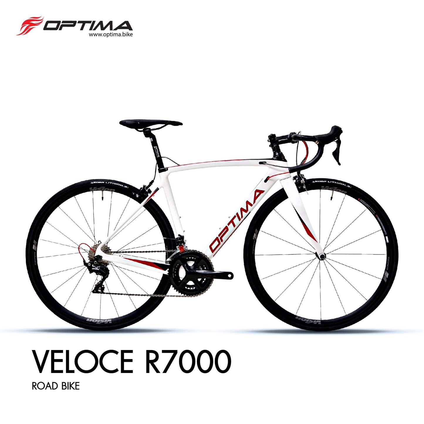 OPTIMA จักรยานเสือหมอบ รุ่น Veloce R7000