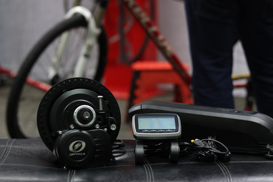 OPTIMA ชุดอัพเกรดไฟฟ้า (ชุดคิท) e-Mid Drive Motor 350W ชุดอัพเกรดไฟฟ้า